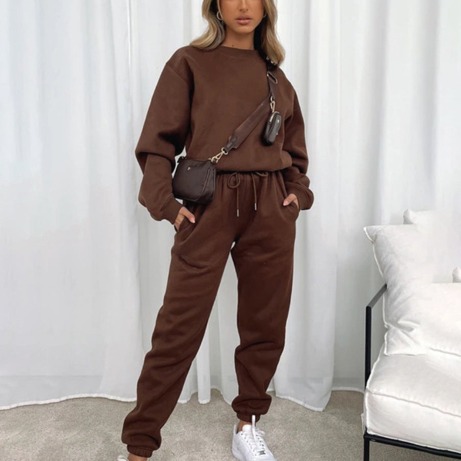 Women's Fleece Lounge Set Comfortable Cozy