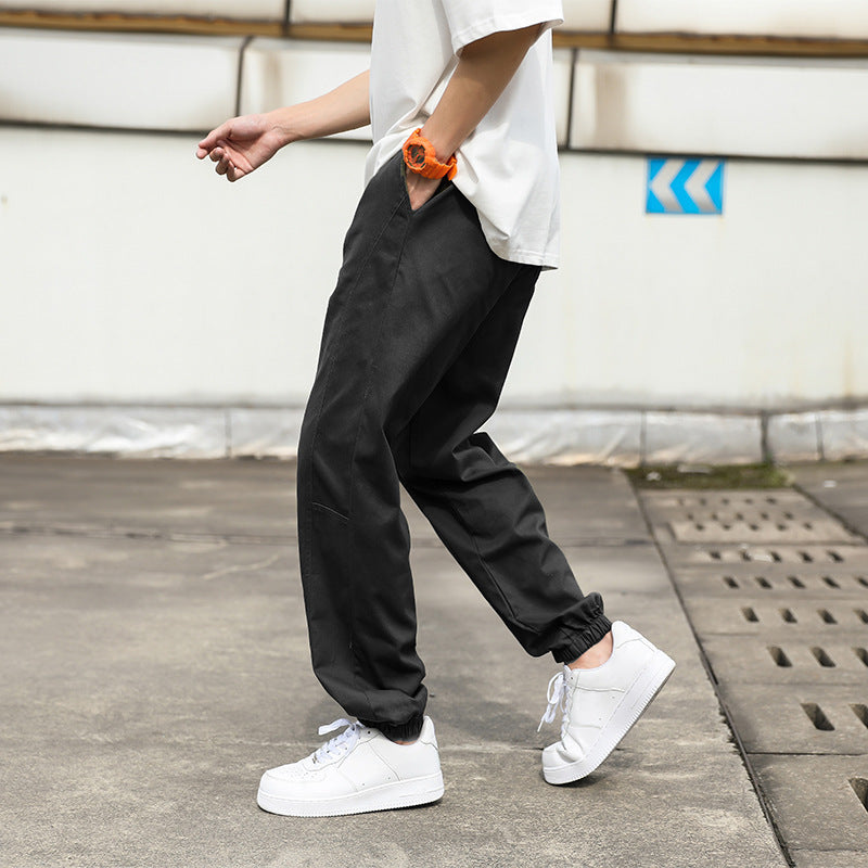 Men's Comfortable Cargo Pants With Elastic Waistband
