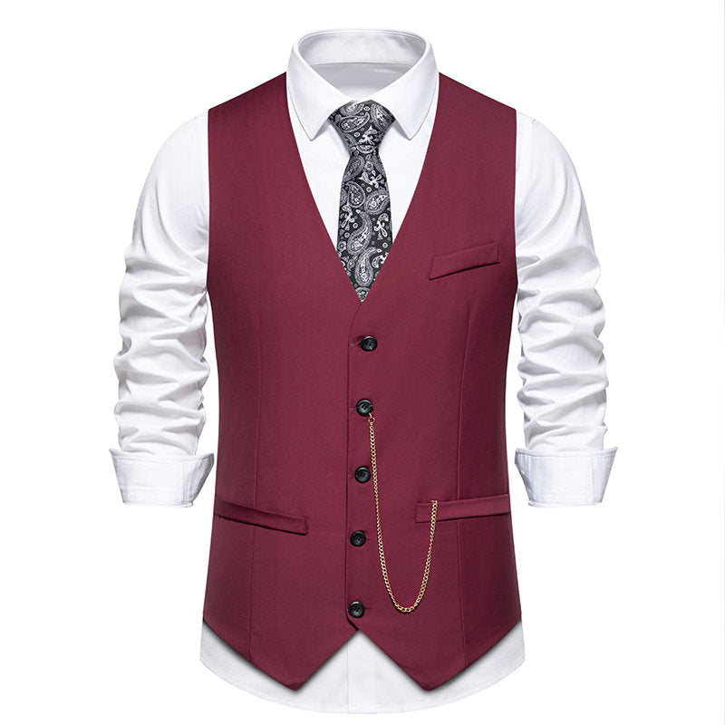 Men's Suit Vest Elegant Classic Modern