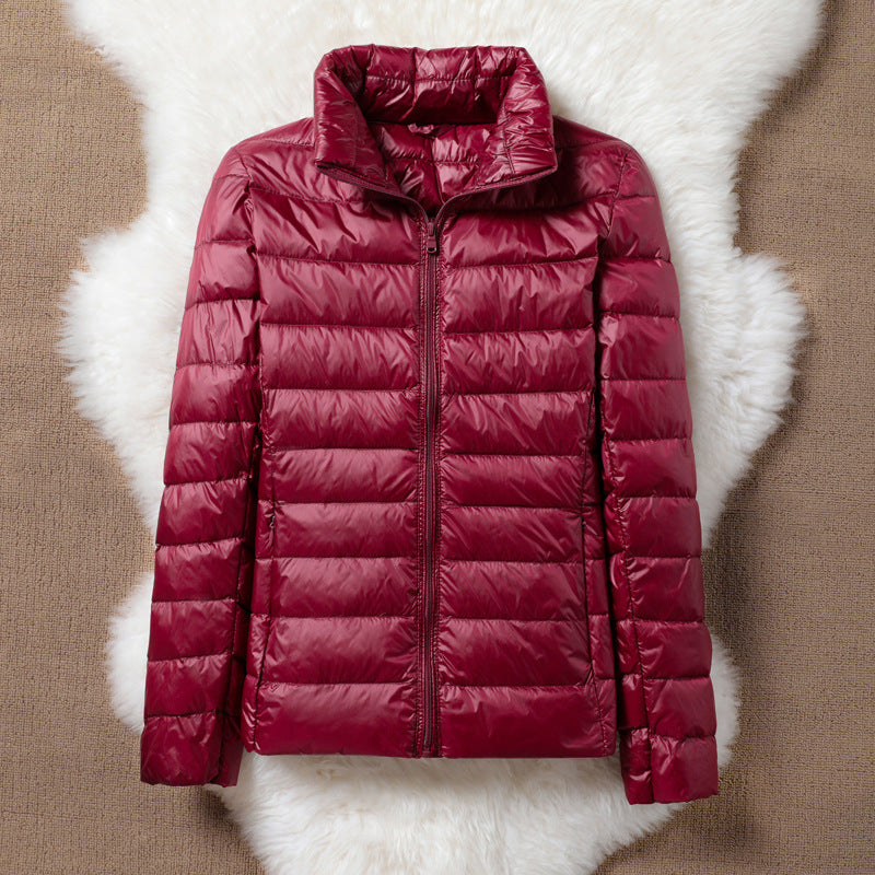 Elegante Rotjacke Klassisches Design - IdealeKleiden