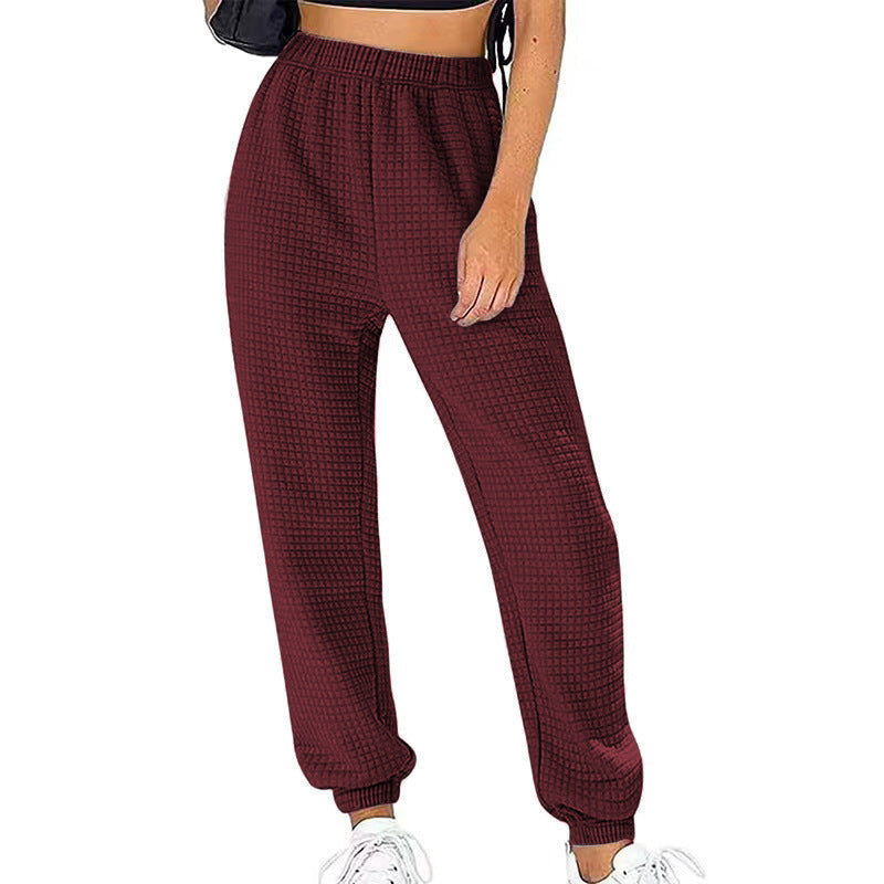 Women's Comfortable High-Waisted Relaxed Fit Sweatpants