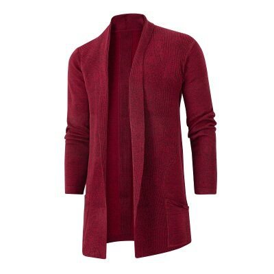 Men's Cardigan Open-Front Practical