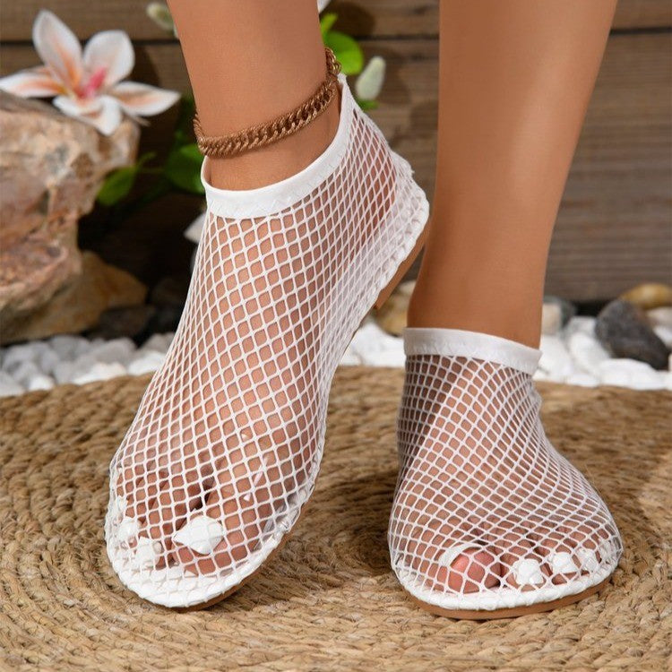 Women's Sandals Mesh Look Summer