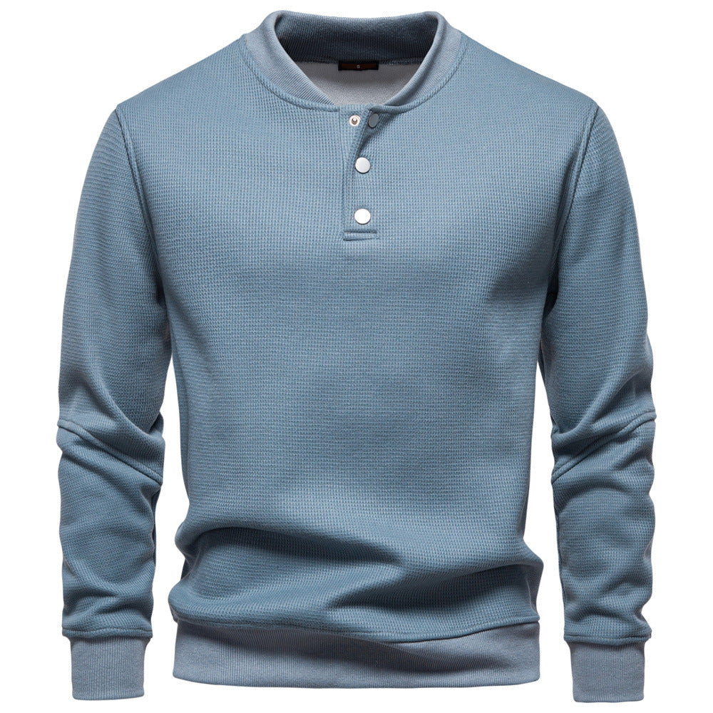 Men's Long Sleeve Structured Modern Sweater