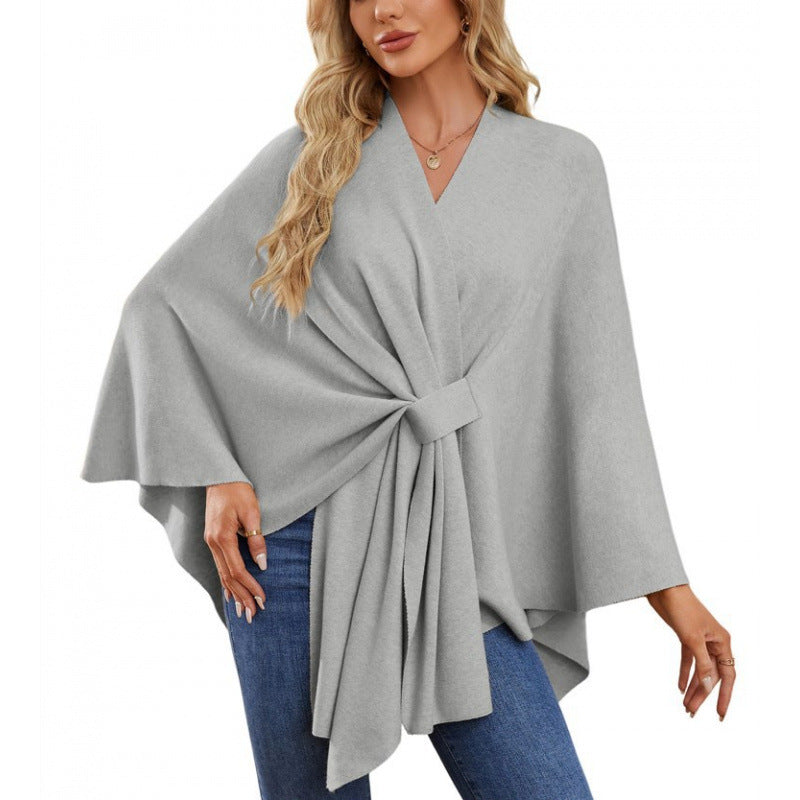 Women's Wrap Coat Modern Chic Elegant Design