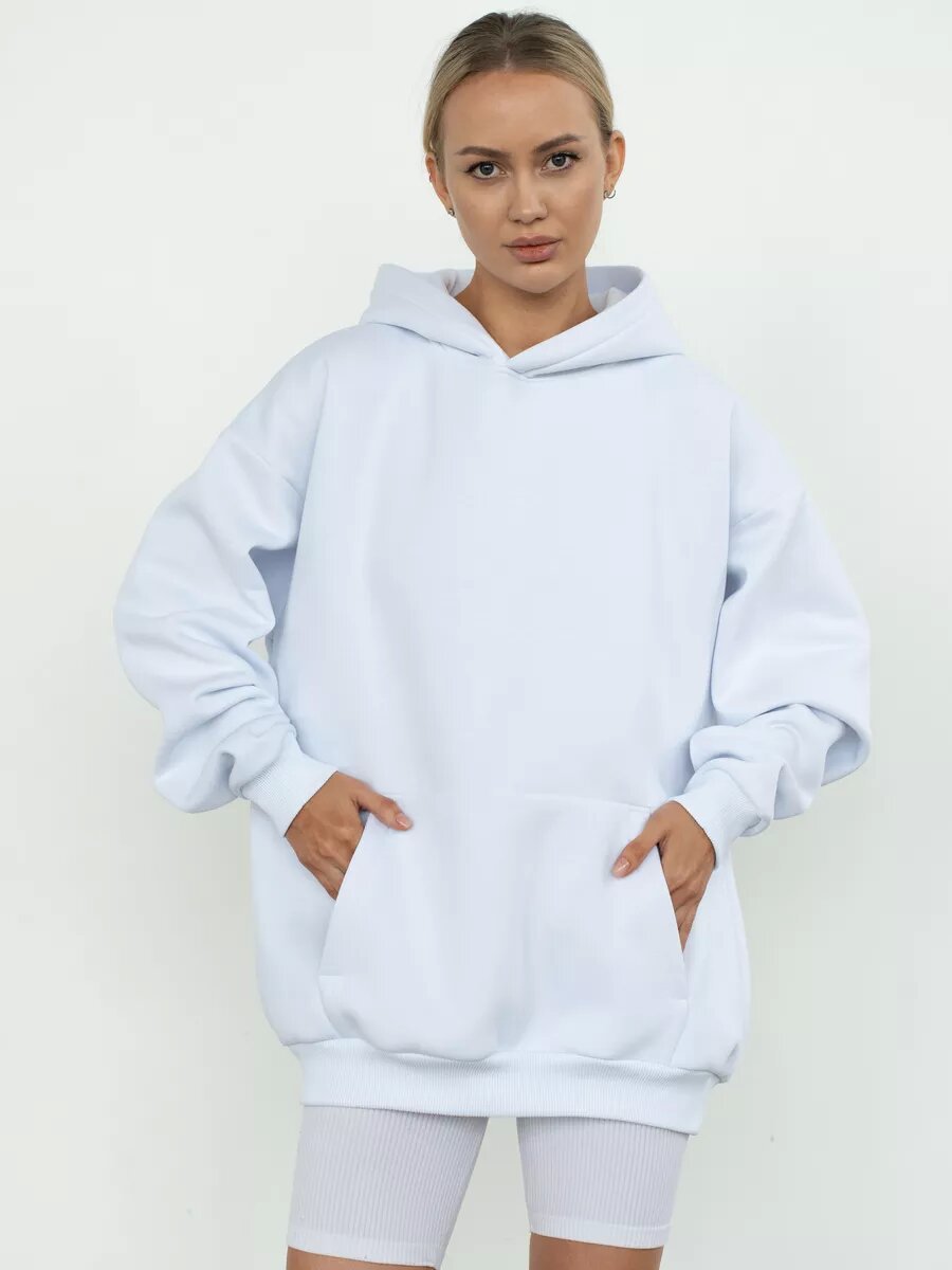 Women's Oversized Hoodie Snuggly Soft With Kangaroo Pocket