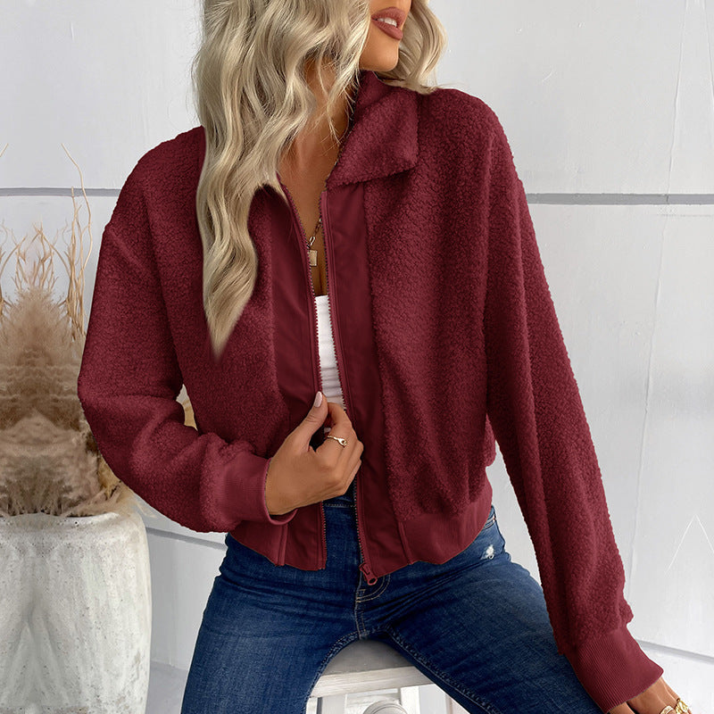 Women's Soft Fleece Jacket Warm Winter Jacket