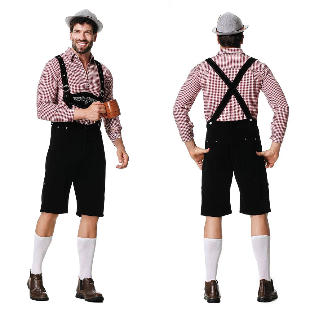 Oktoberfest Costume Men's Lederhosen Set