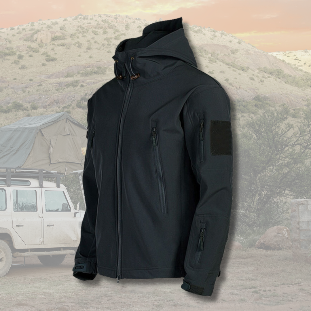 Men's Outdoor Jacket Windproof Hooded