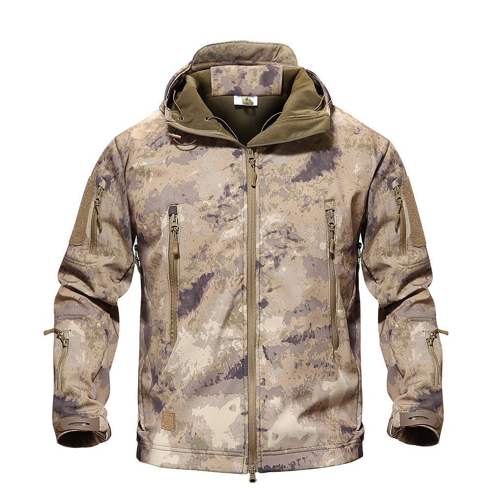 Men's Waterproof Outdoor Jacket Tactical Windbreaker