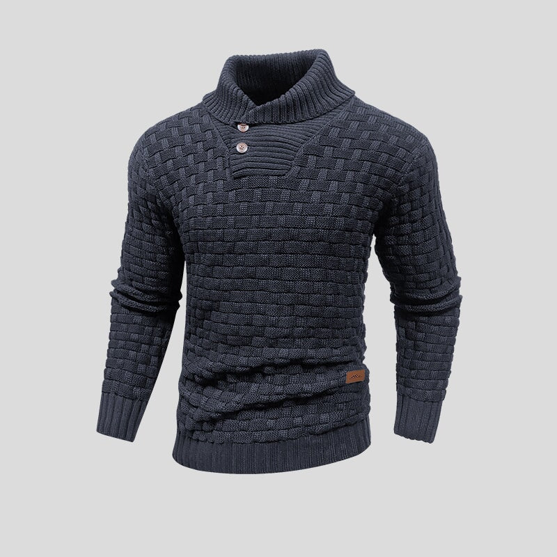 Men's Sweater Winter Sports Design