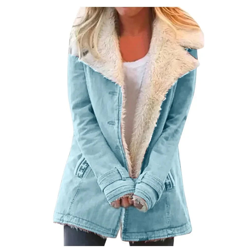 Women's Protective Warm Winter Parka Jacket