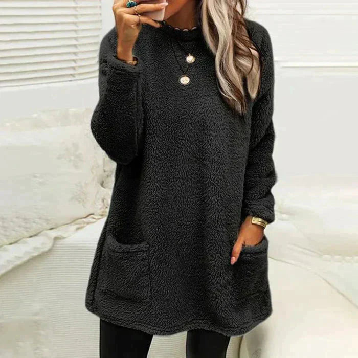 Soft Winter Top Cozy Sweater