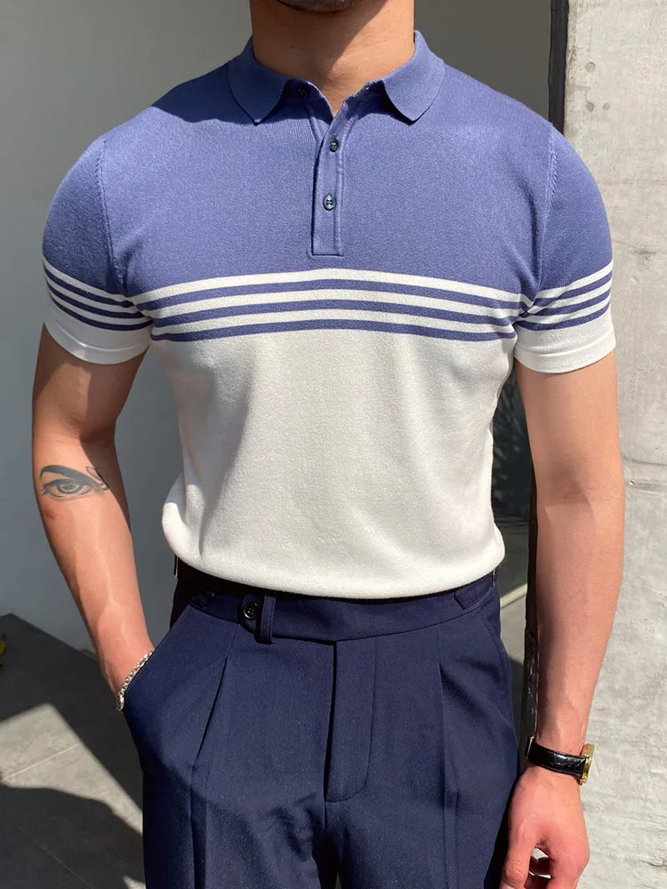 Men's Short-Sleeve Polo Shirt Casual