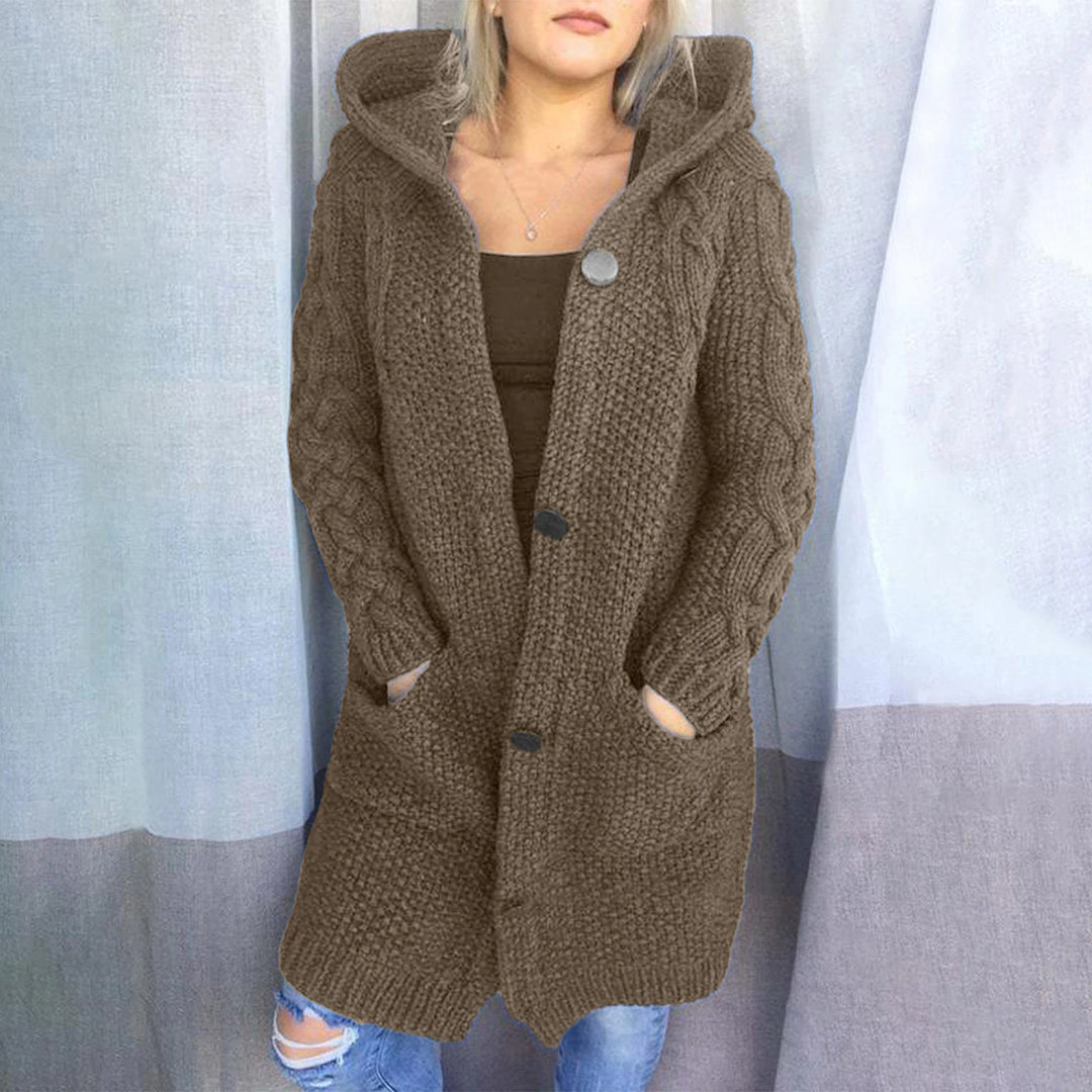 Hooded Coat Casual Winter Trend