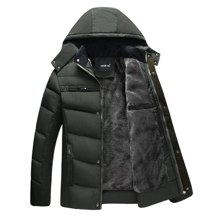 Men's Winter Coat Warm Processed