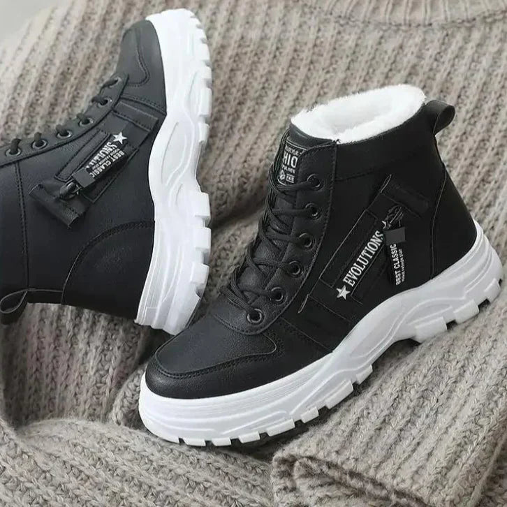 Waterproof Women's Boots Winter Warm Soft