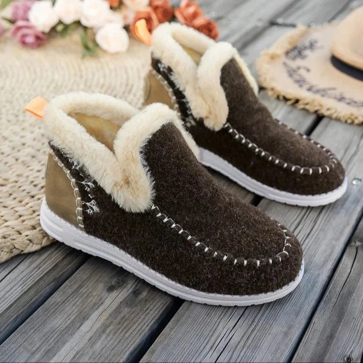 Women's Boots Felt Soft Lining