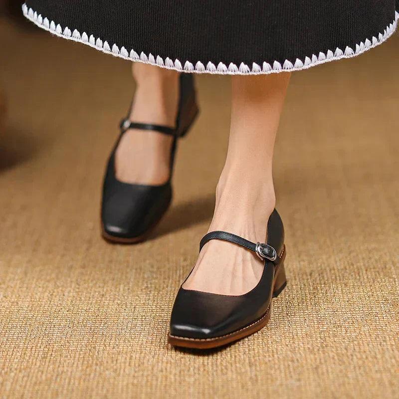 Women's Sandals Summer Strap Block Heel