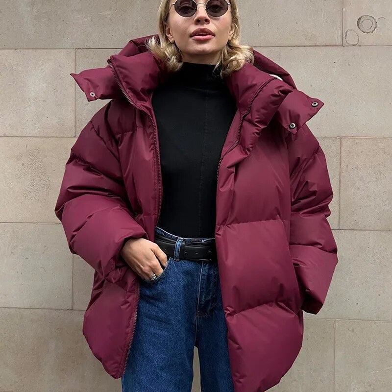 Women's Oversized Hoodie Jacket