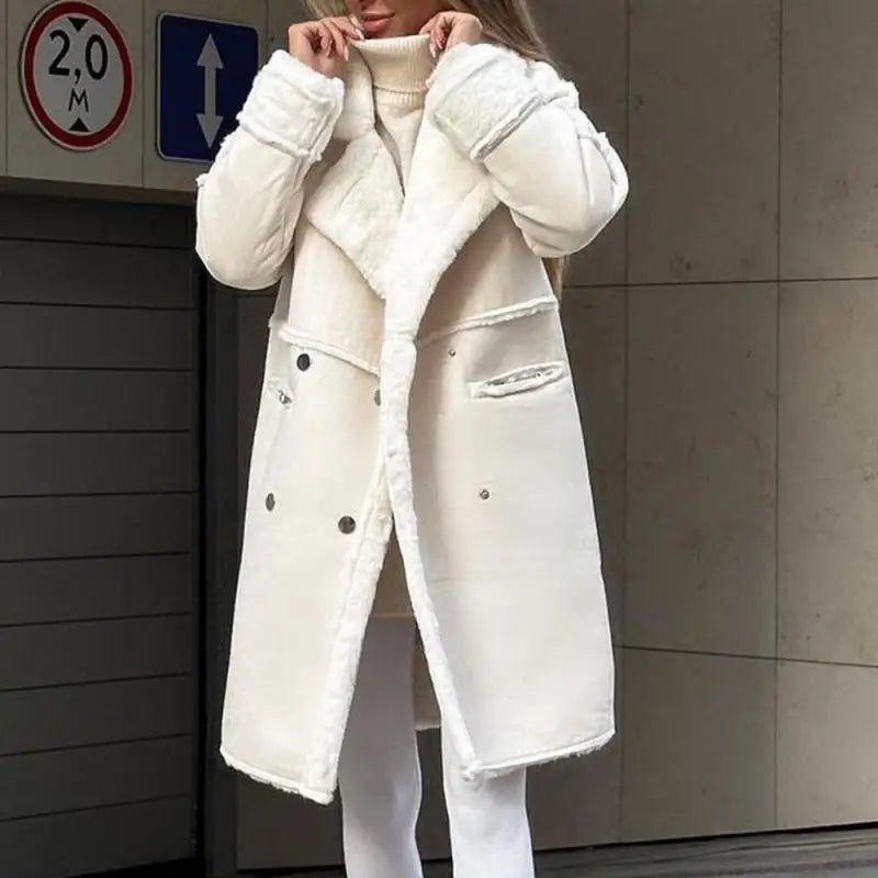 Women's Elegant Faux Fur Coat