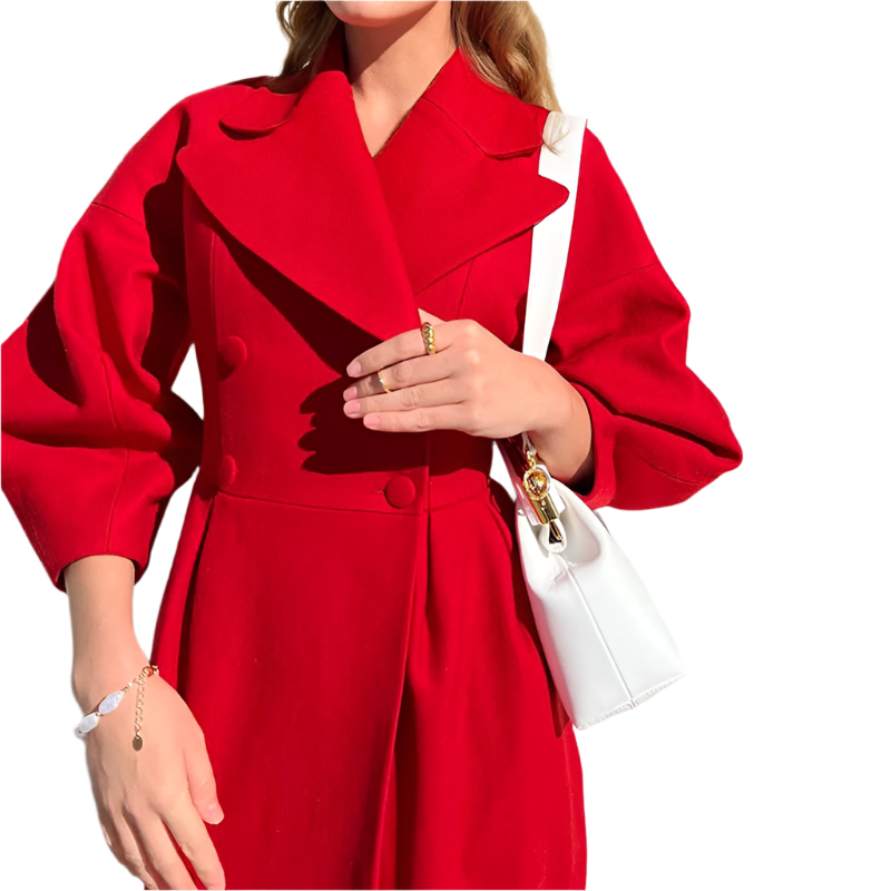 Women's Winter Jacket Vintage Chic Elegance