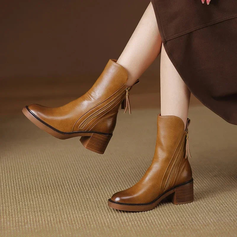 Elegant Women's Ankle Boot Comfort Shoe