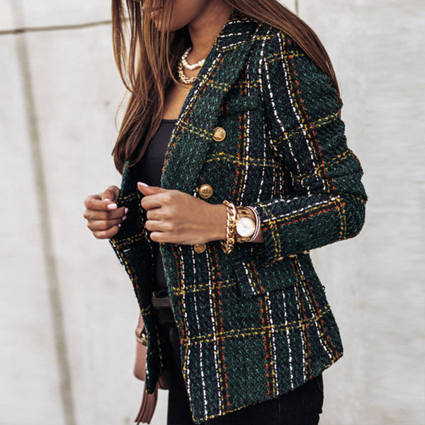 Elegant Double-Breasted Blazer