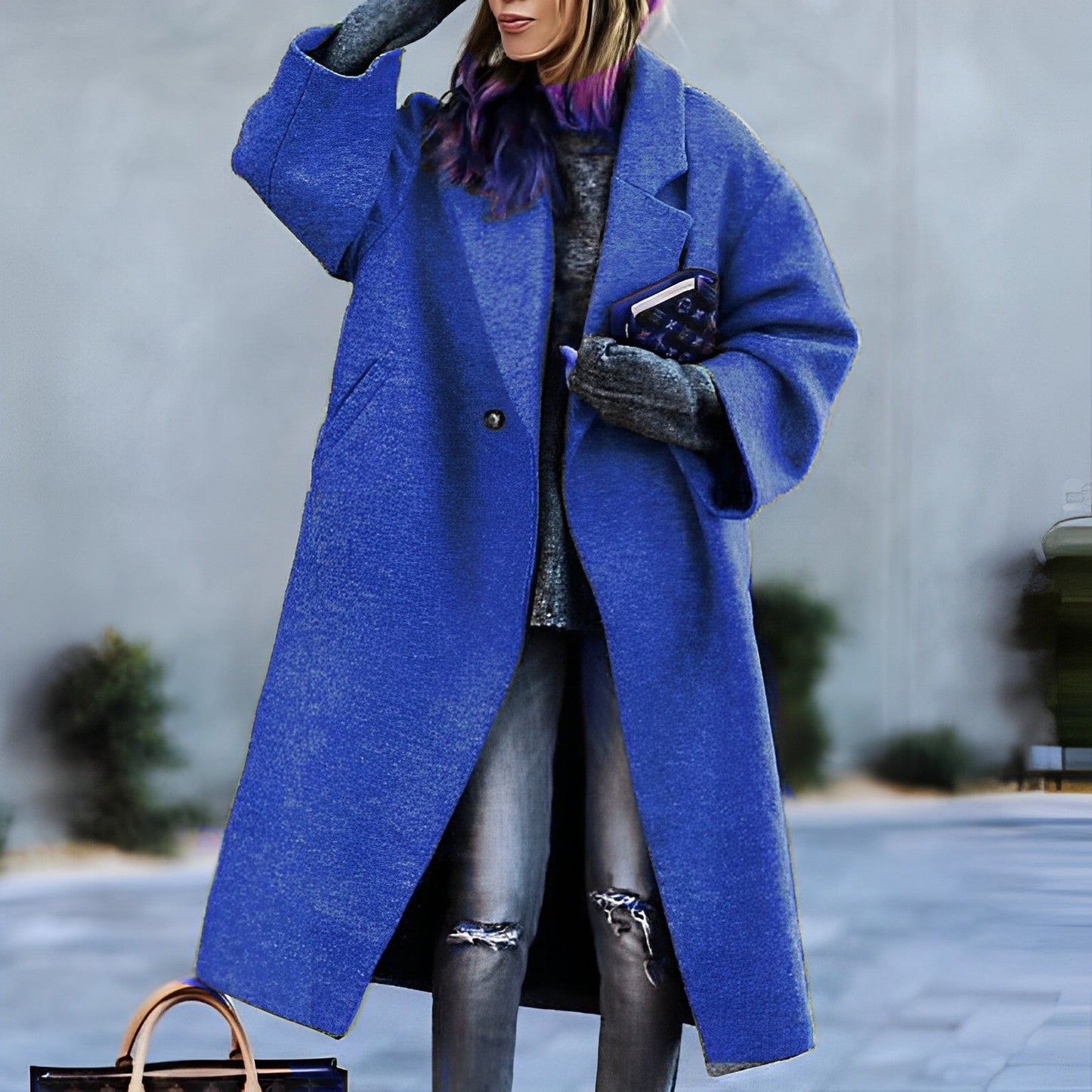 Elegant Women's Coat Vintage Style