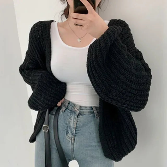Comfortable Oversize Cardigan Generous