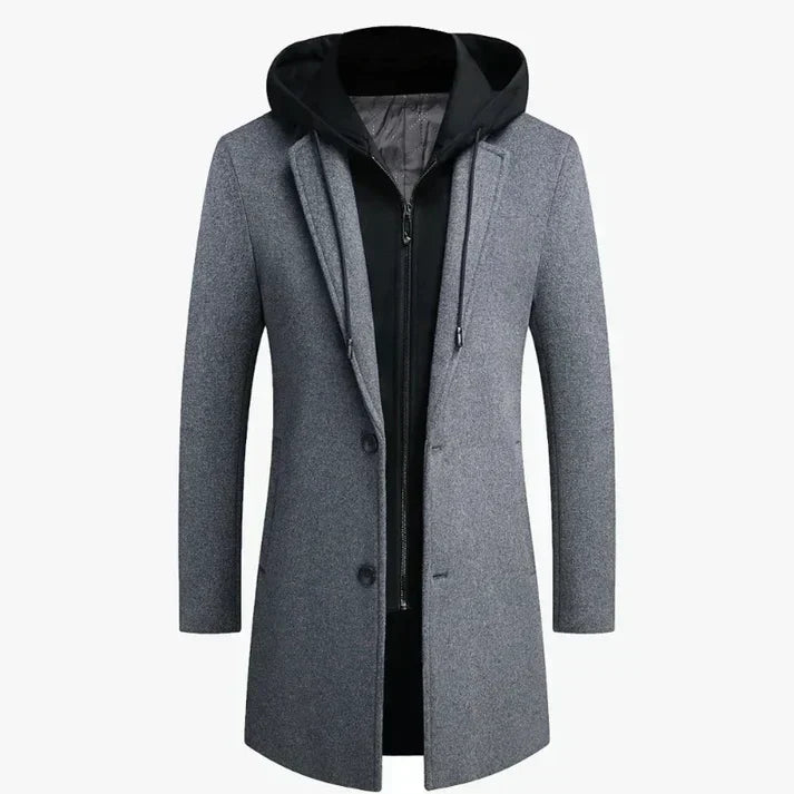 Practical Winter Jacket with 2-in-1 Function