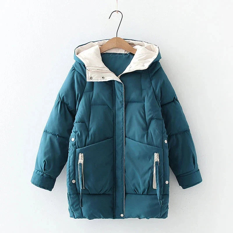 Warm Oversized Down Jacket Winter
