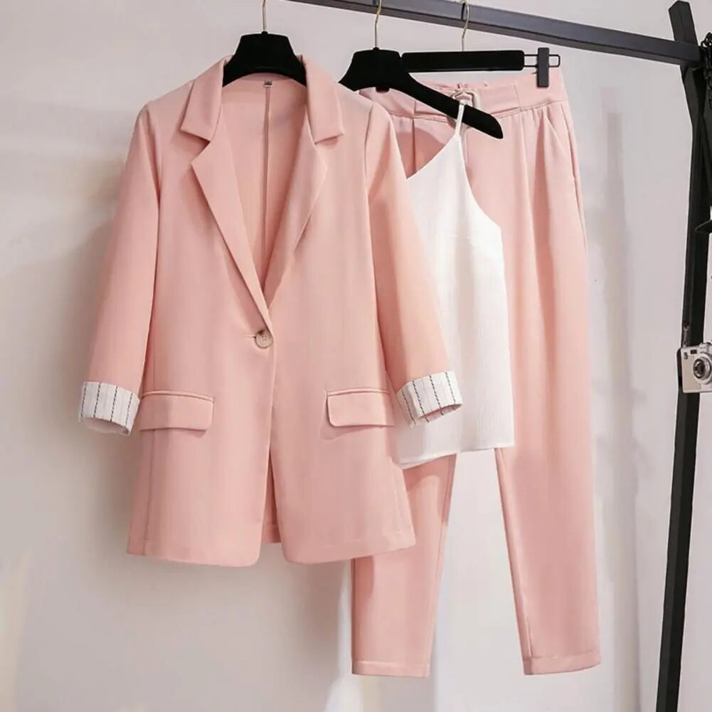 Women's Business Suit Set Elegant Formal
