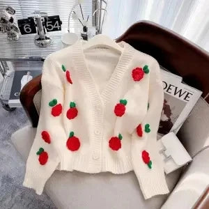 Romantic Women's Cardigan Moonlight Blue