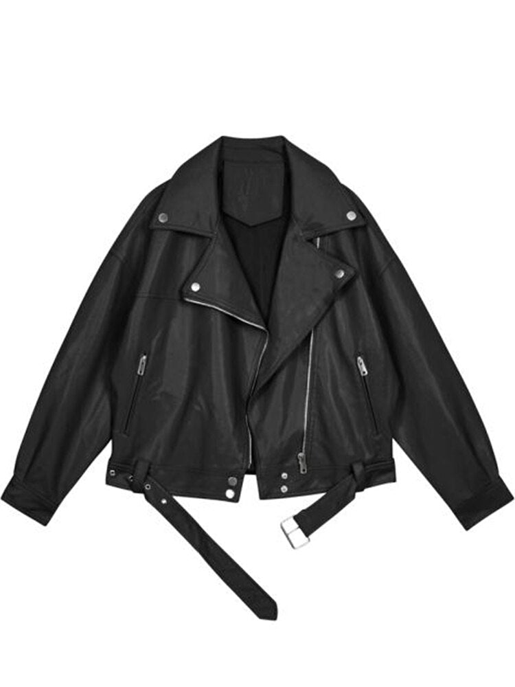 Stylish Leather Jacket XXL Size