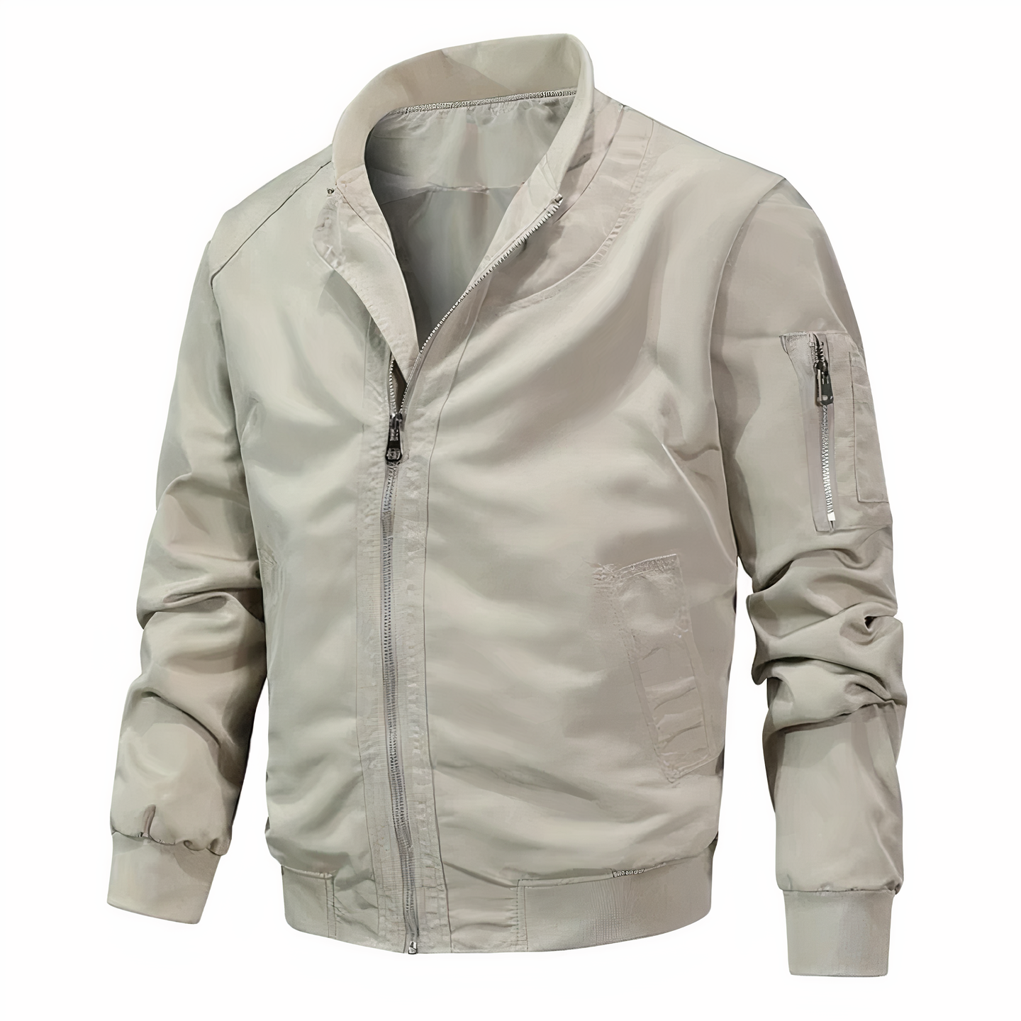 Fashionable Bomber Jacket Sporty