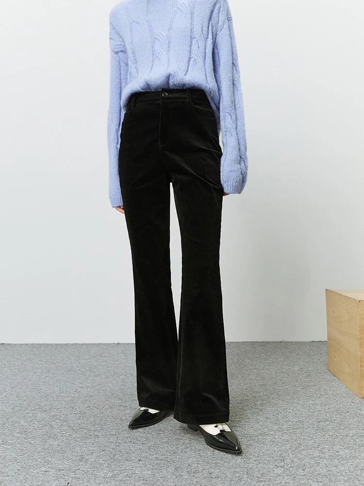 Stylish Corduroy Trousers for Women