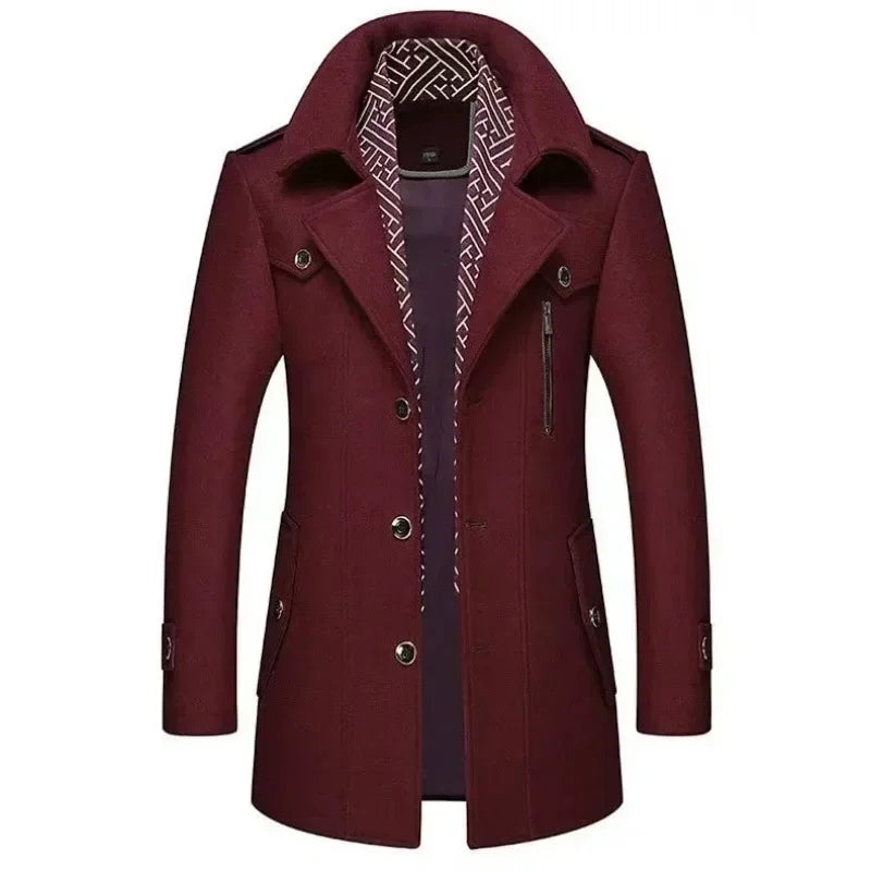 Elegant Business Coat Classic Modern Winter Jacket