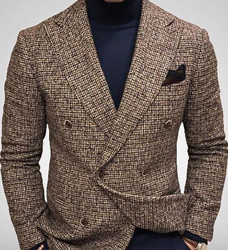 Men's Custom Double-Breasted Blazer