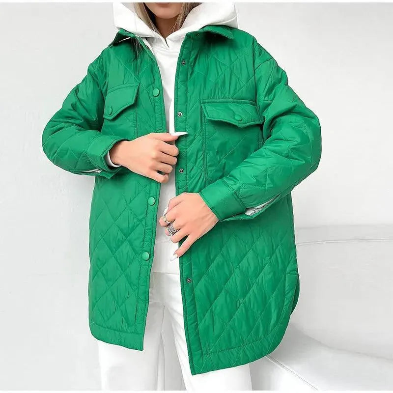 Autumn Jacket Stylish Women, Large Pockets Practical