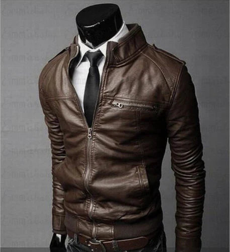 Leather jacket Fashionable Stylish