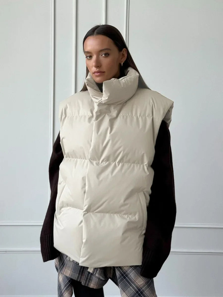 Women's Down Vest Lightweight Insulated Waterproof