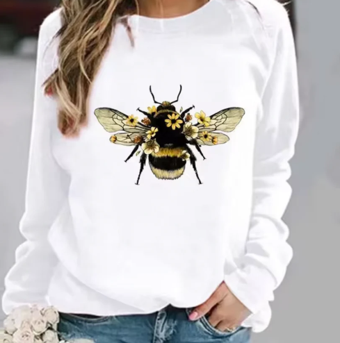 Grafik Pullover Baumwolle Trendy Design