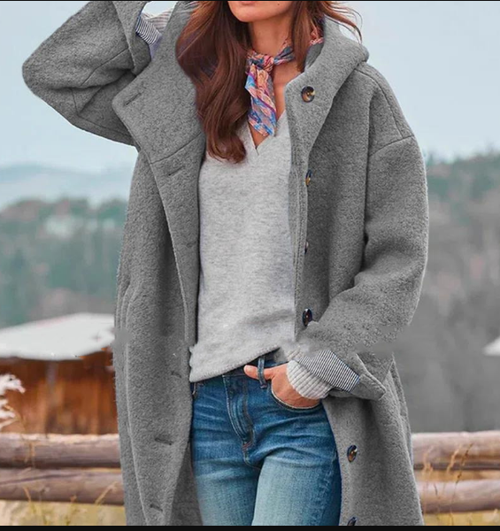 Jella – Stylish Long Winter Coat