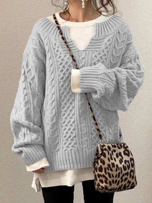 Women's Scarf Sweater Modern Chic
