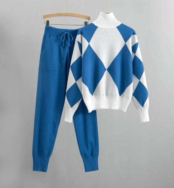 Women's Jogging Suit Pullover Pants Set