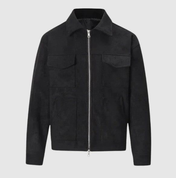 Lederjacke Herren Classic Biker Stil