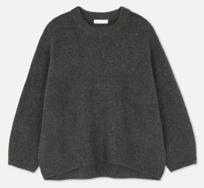 Herbstlicher Damenpullover Violett Weich