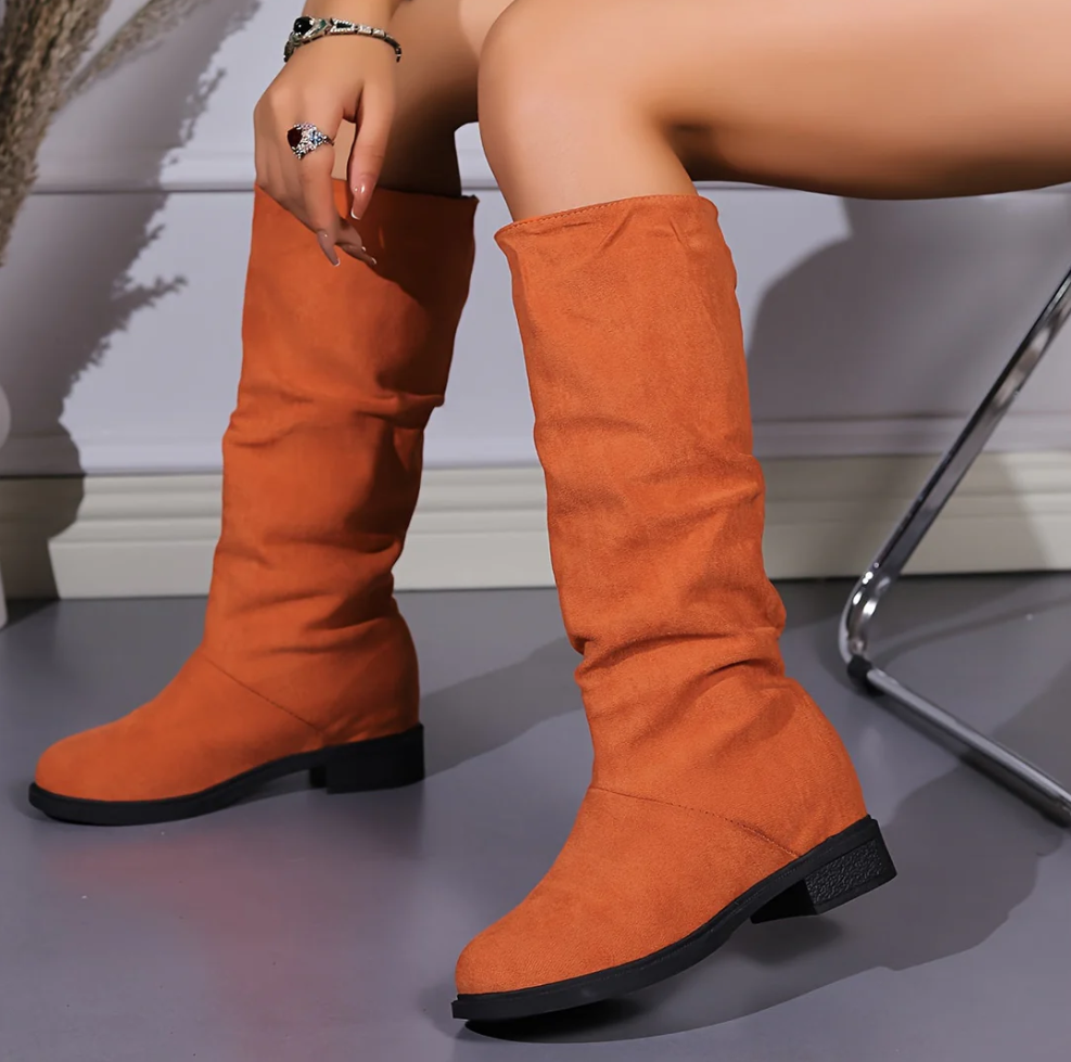 Elegant Ankle Boots for Women, Mid-Height