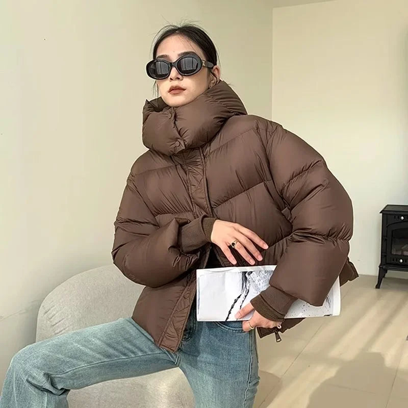 Women's Thick Quilted Warm Winter Jacket